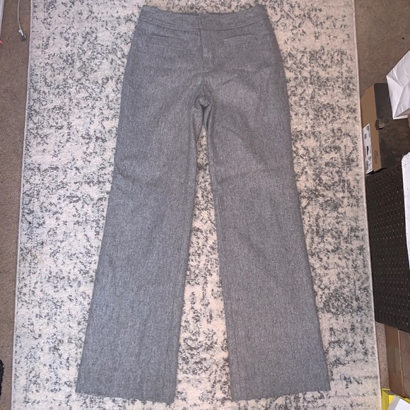 Banana Republic Grey Harrison Dress Pants Sz 0 - Picture 3 of 8